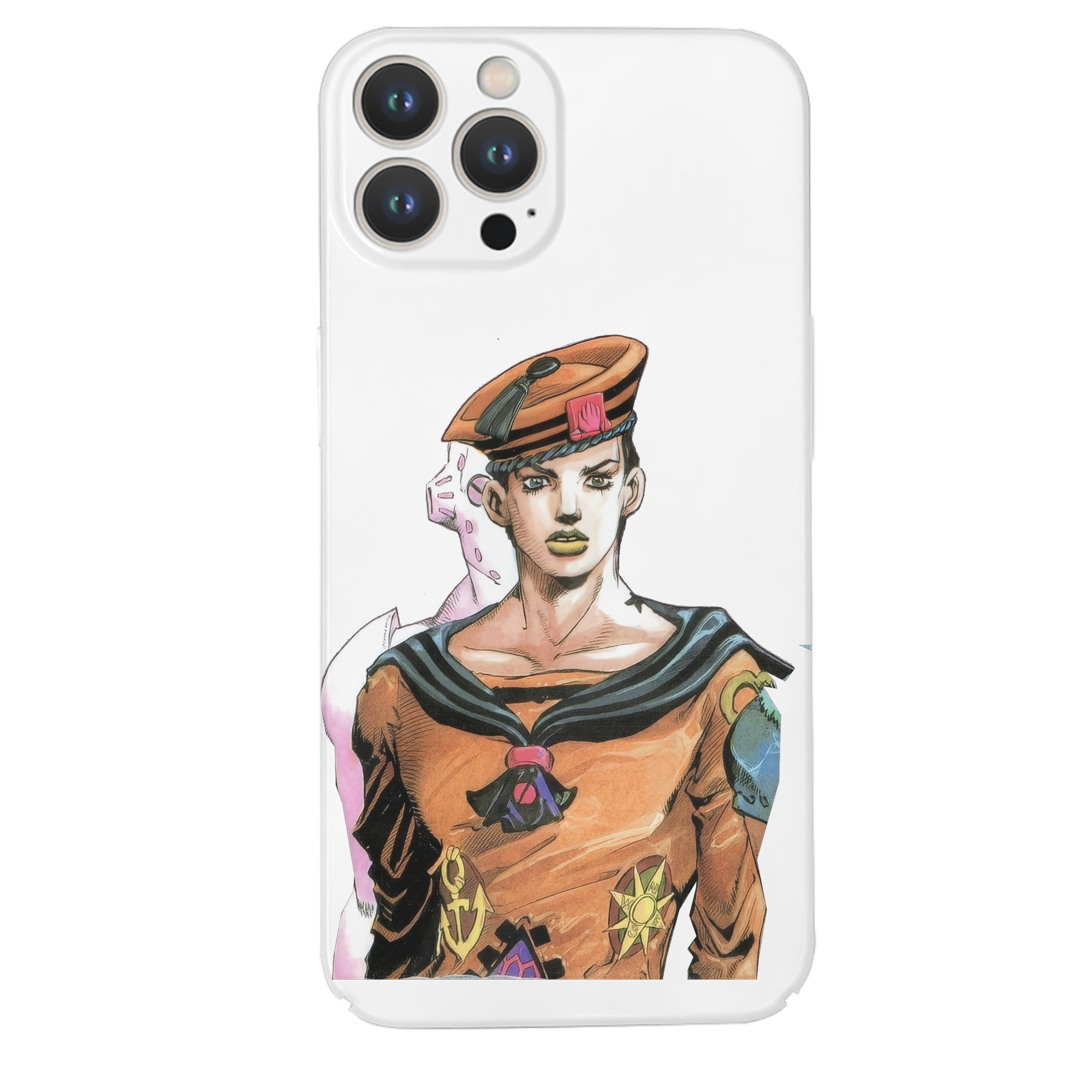 （画像用） ジョジョの奇妙な冒険 東方定助 JoJo's Bizarre Adventure Higashikata Josuke 【iPhone 14シリーズ対応】ハードケース